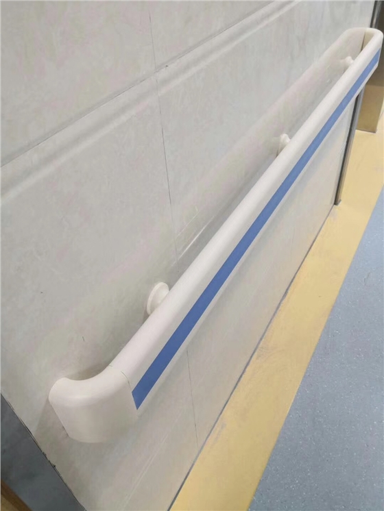 【佛山】三水人民医院里的走廊扶手,选购的是特别受欢迎的pt-140款